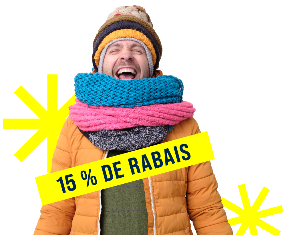 15% de rabais